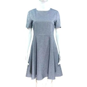 Theory Linen A-line Dress. Navy- dark blue. Size 4